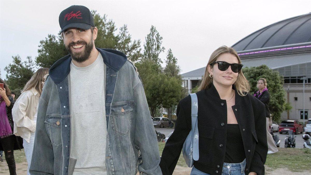 Gerard Piqué y Clara Chía.