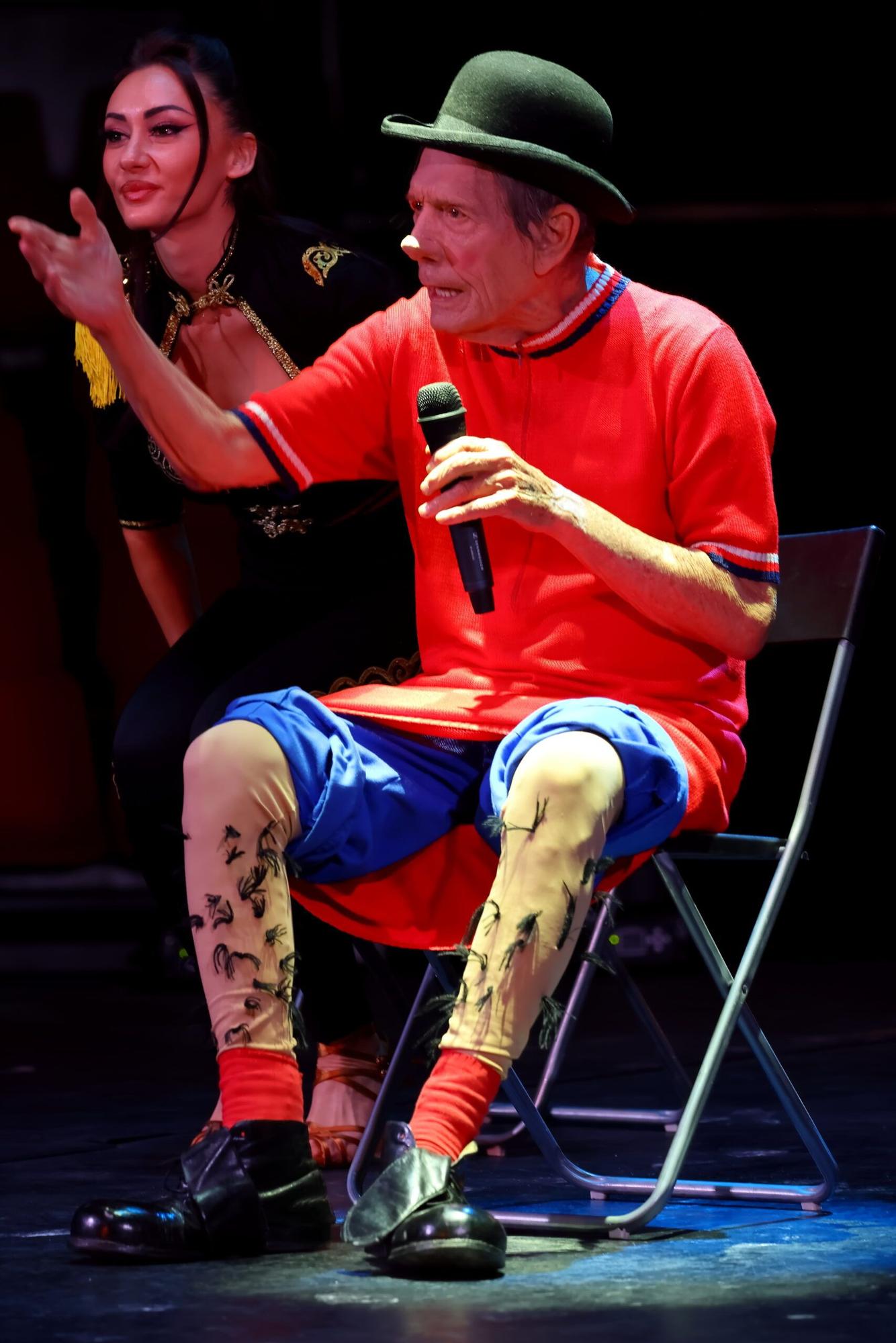 'Fofito' durante su espectáculo.