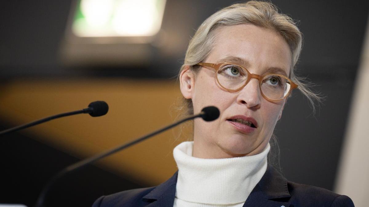 La líder de AfD, Alice Weidel.