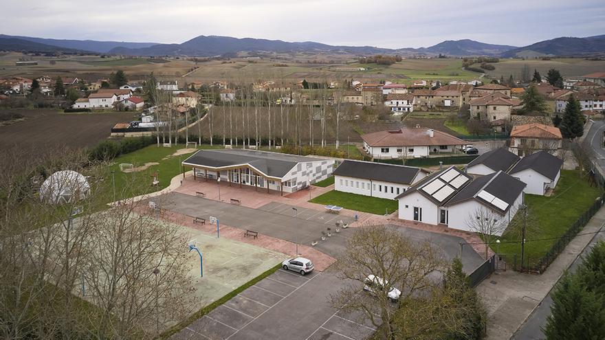 Instalaciones del albergue juvenil de Espejo en Valdegovía.