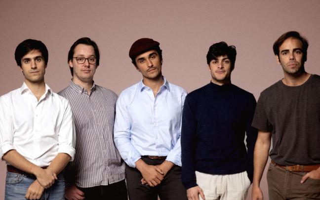 Los integrantes de Galerna.