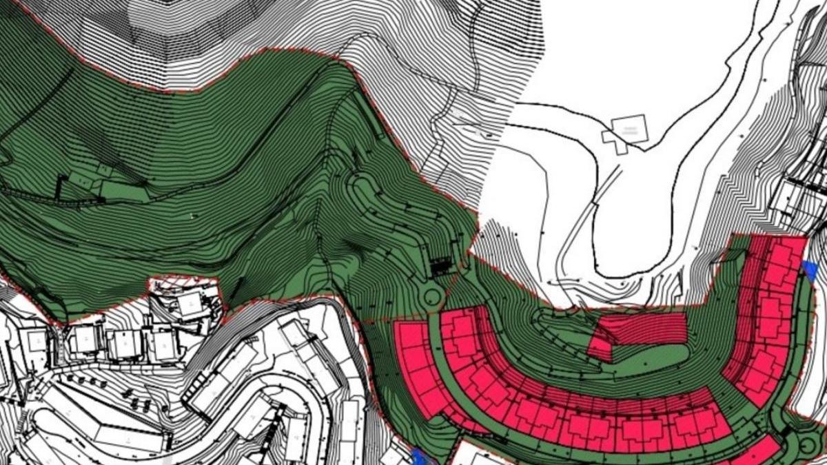 Plano del desarrollo urbanístico Bidasoa Goia