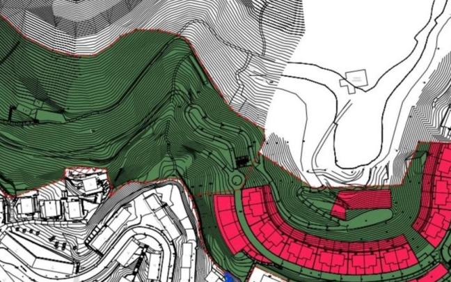 Plano del desarrollo urbanístico Bidasoa Goia / N.G. Plano del desarrollo urbanístico Bidasoa Goia