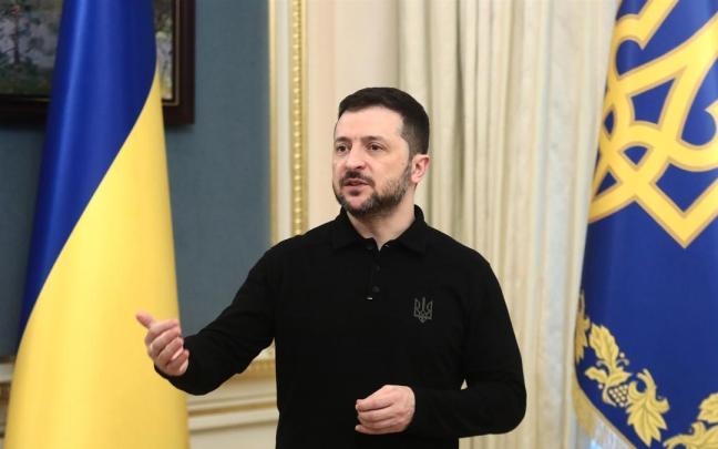 El presidente de Ucrania, Volodimir Zelenski.