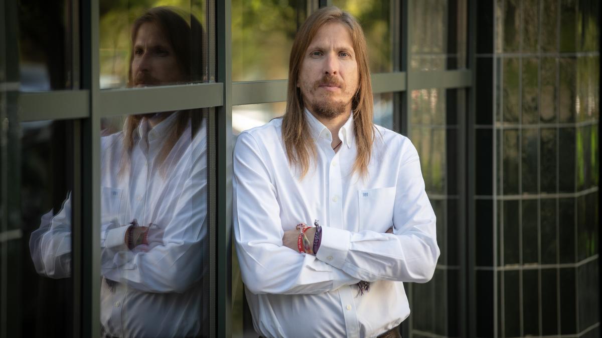 El secretario de Organización y coportavoz de Podemos, Pablo Fernández