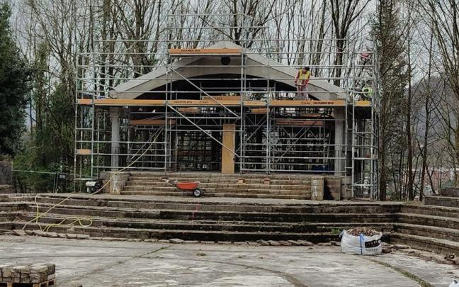 Rehabilitación del anfiteatro.