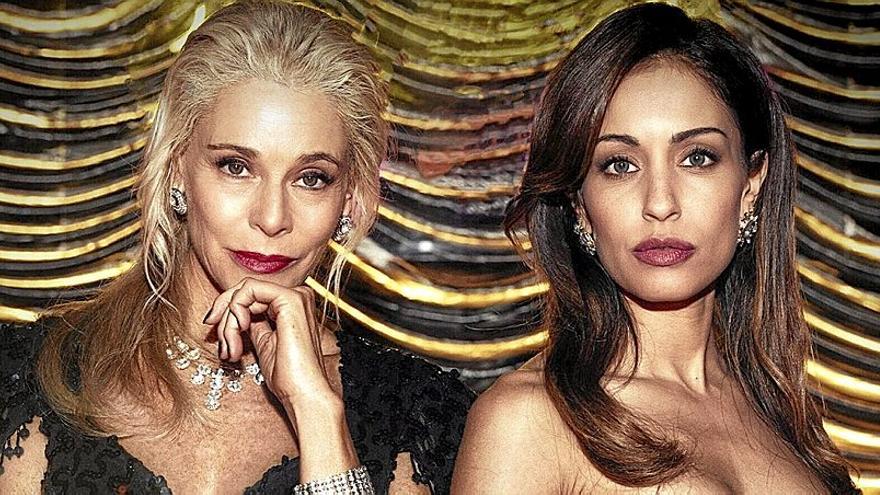 Belén Rueda e Hiba Abouk, en una imagen promocional de la serie ‘Eva & Nicole’.