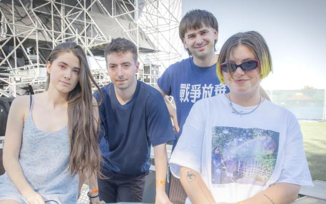 Integrantes del grupo Belako.