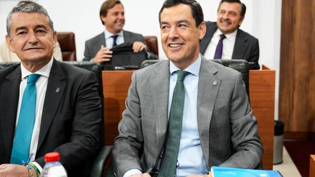 El presidente en funciones de la Junta y candidato del PP a la reelección, Juanma Moreno.