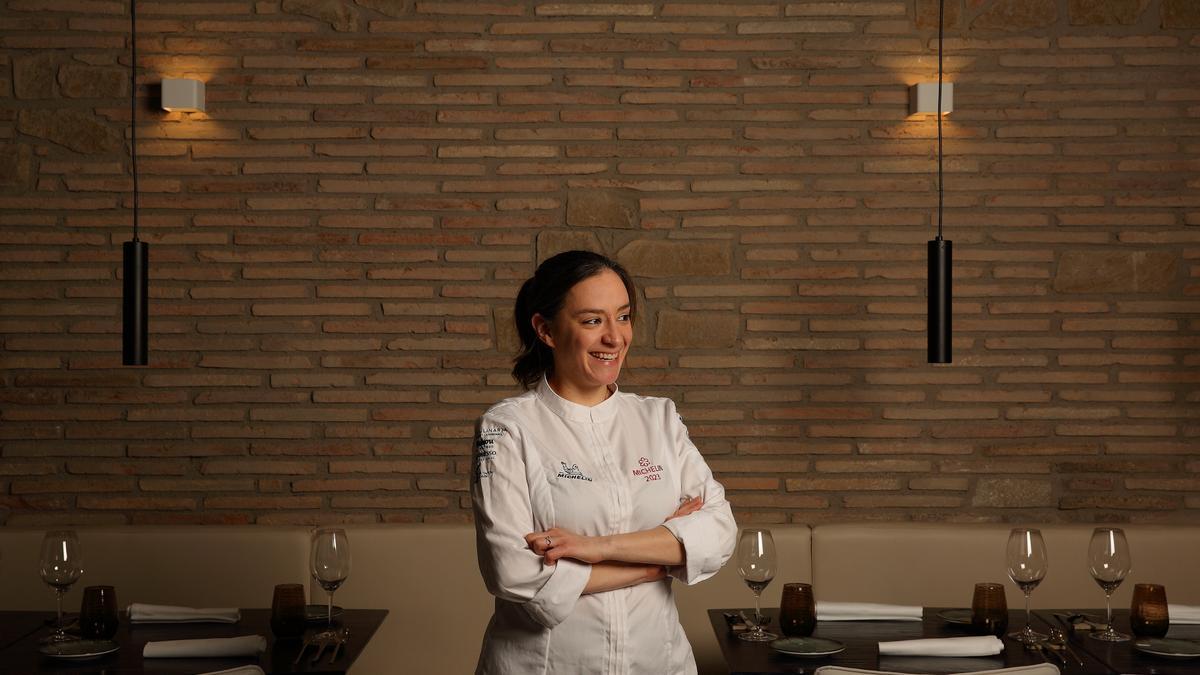 Mariana Sánchez, chef mexicana que trabaja en Ajonegro junto a Gonzalo Baquedano.