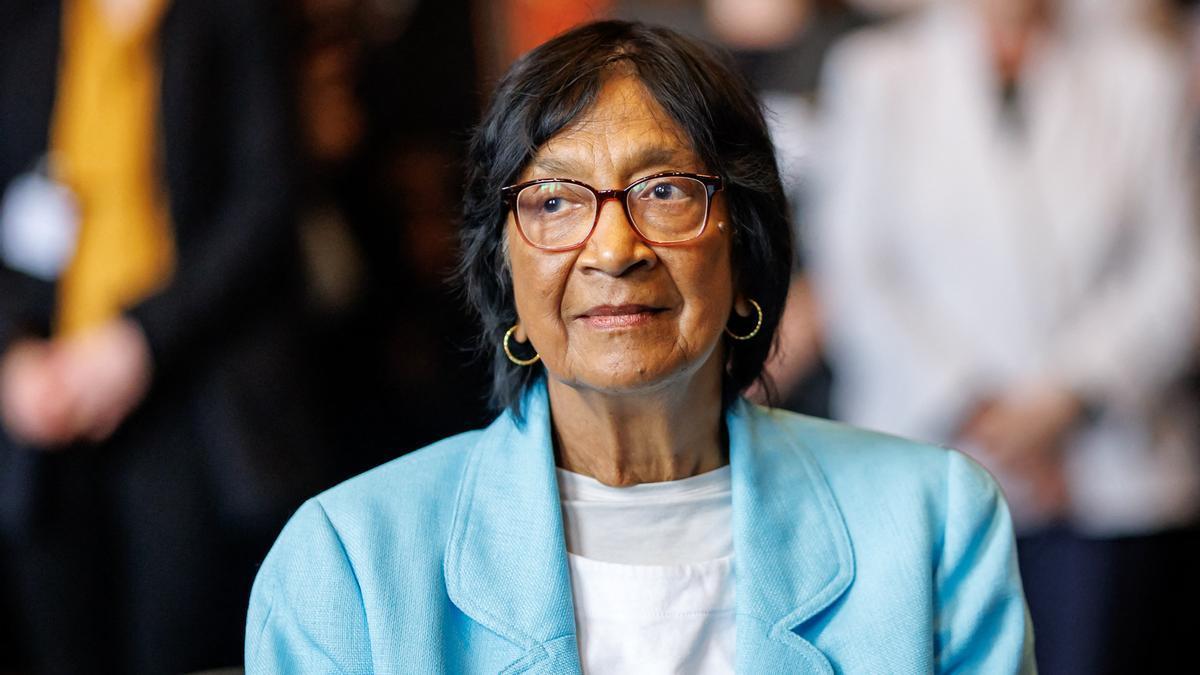 La Nobel de la Paz Navi Pillay.