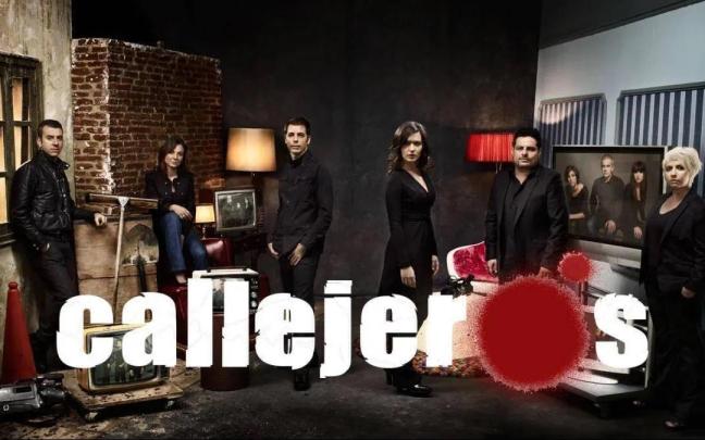 Uno de los primeros equipos de reporteros de ‘Callejeros’ con, entre otros, Nacho Medina, a la izquierda Uno de los primeros equipos de reporteros de ‘Callejeros’ con, entre otros, Nacho Medina, a la izquierda