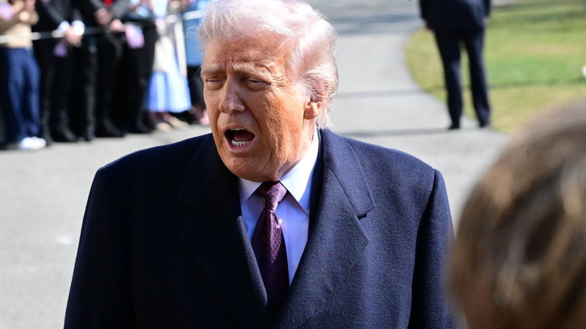 El presidente estadounidense, Donald Trump