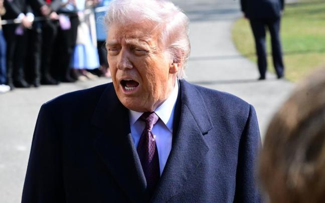 El presidente estadounidense, Donald Trump