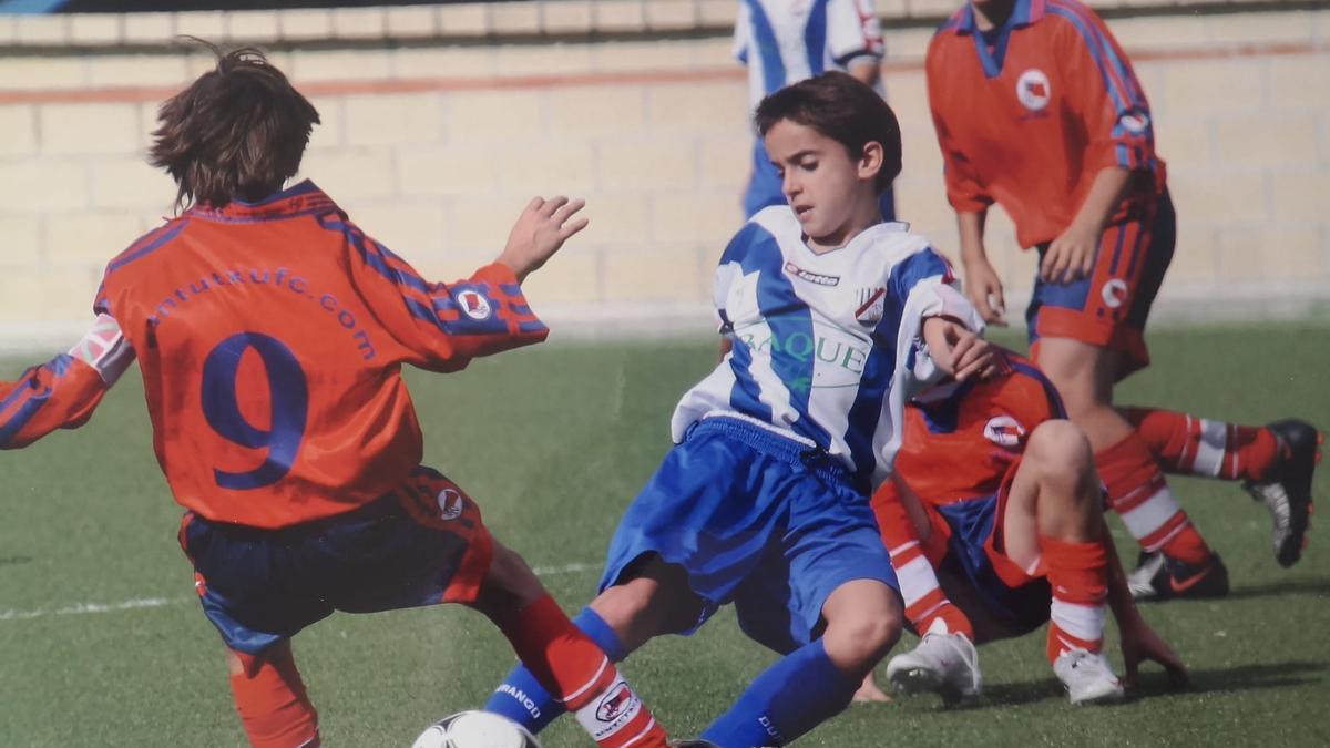 Unai en categorías inferiores de la Cultural de Durango