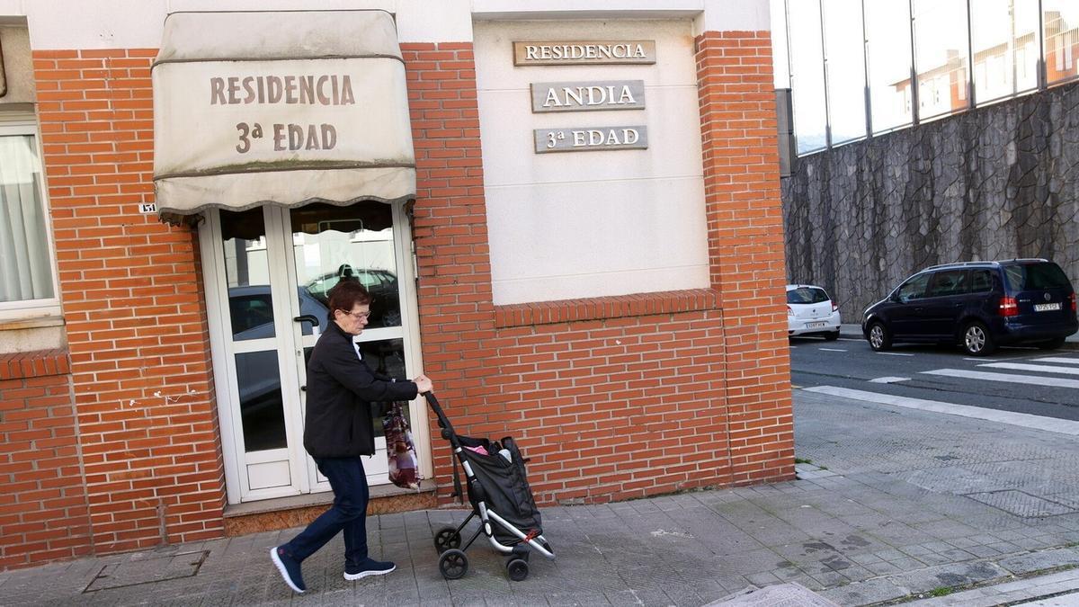 La residencia Andia de Bilbao, cerrada temporalmente.