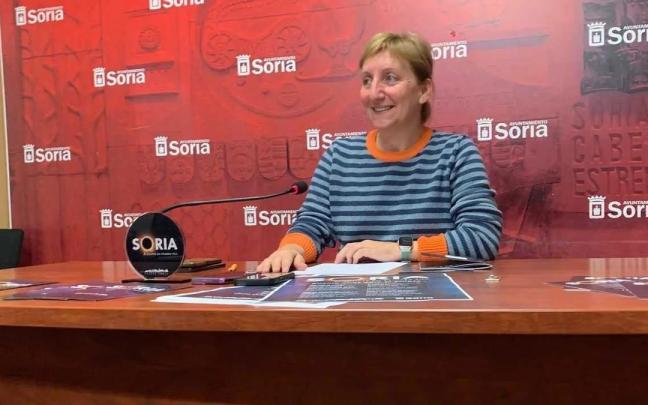 La hasta ayer concejala de Medio Ambiente y Turismo de Soria, Yolanda Santos.