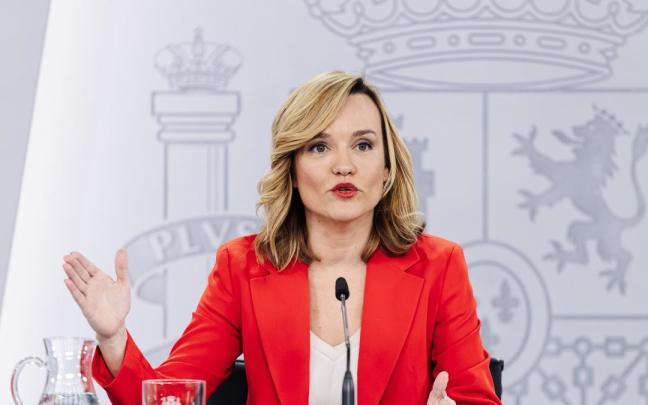 La portavoz del Gobierno español y ministra de Educación, Formación Profesional y Deportes, Pilar Alegría. / EP La portavoz del Gobierno español y ministra de Educación, Formación Profesional y Deportes, Pilar Alegría.