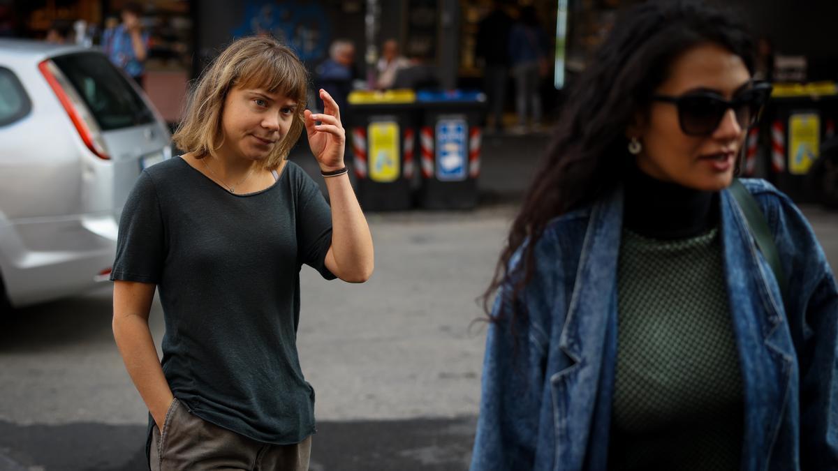 La activista sueca Greta Thunberg.