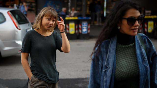 La activista sueca Greta Thunberg.