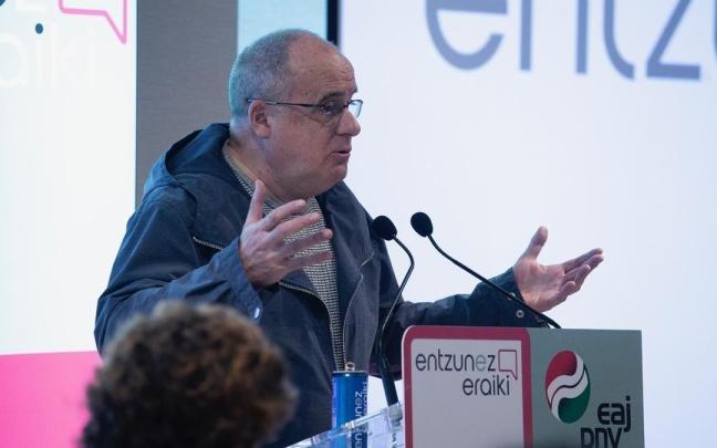 El presidente del GBB del PNV, Joseba Egibar. El presidente del GBB del PNV, Joseba Egibar.