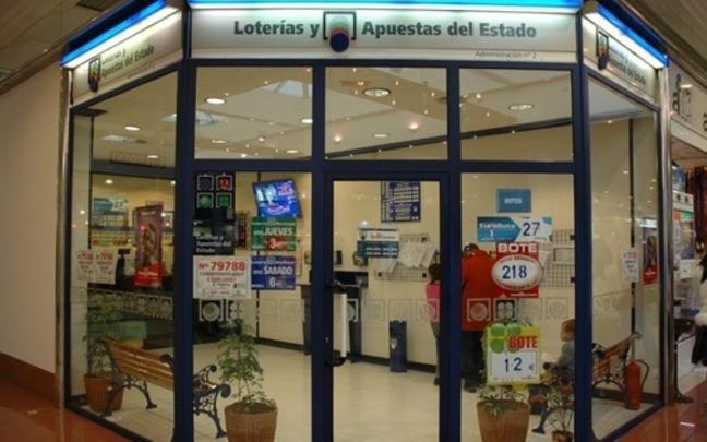 Una administración de lotería, en una imagen de archivo.