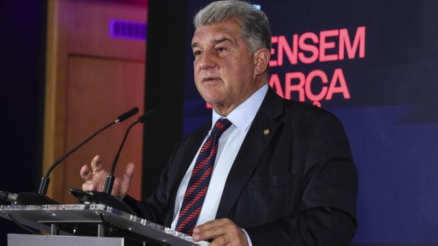 Joan Laporta, candidato a la presidencia del Barcelona.