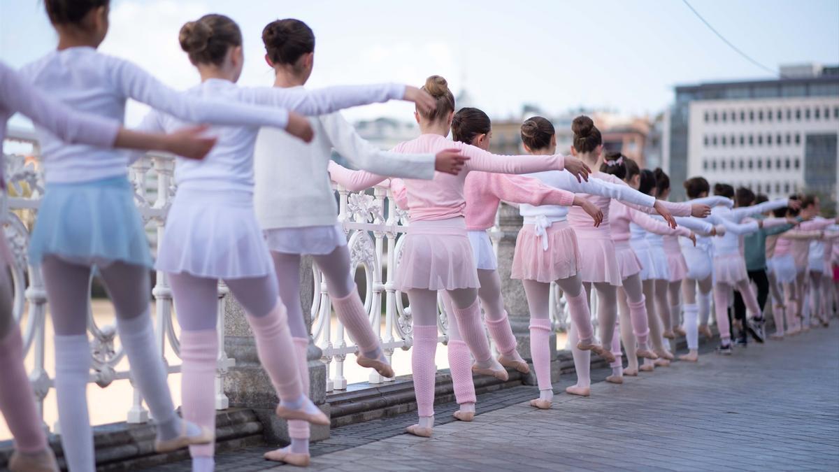 Alumnas de danza.