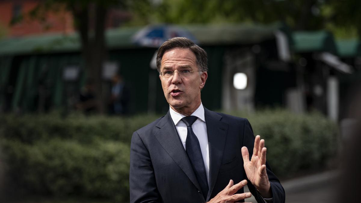El secretario general de la OTAN, Mark Rutte