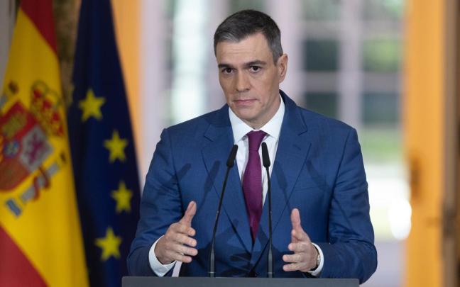 El presidente español, pedro Sánchez.