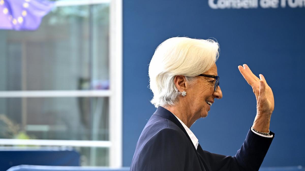 La presidenta del Banco Central Europeo (BCE), Christine Lagarde.