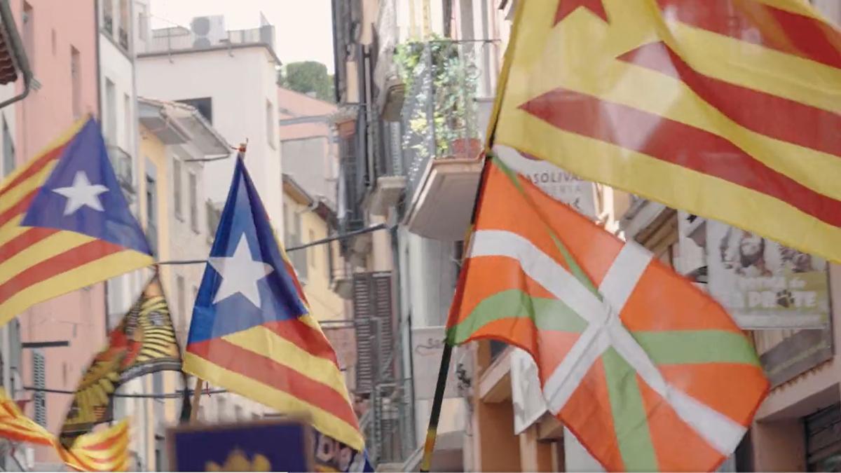 Imagen del vídeo de la ANC para la manifestación independentista de la Diada.