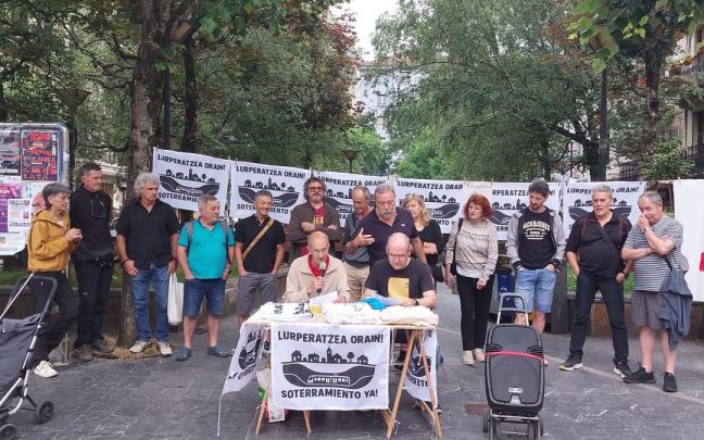 Comparencia de la plataforma vecinal el sábado.