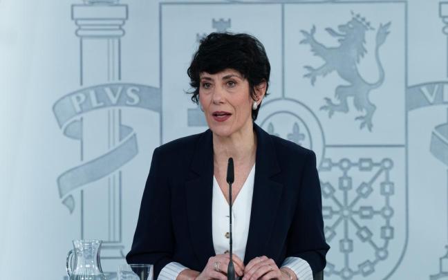 La ministra de Inclusión, Seguridad Social y Migraciones, Elma Saiz.