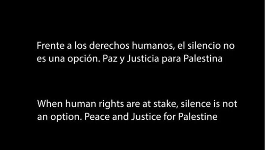 RTVE emite un mensaje a favor de Palestina antes de Eurovisión: "Frente a los derechos humanos, el silencio no es una opción".