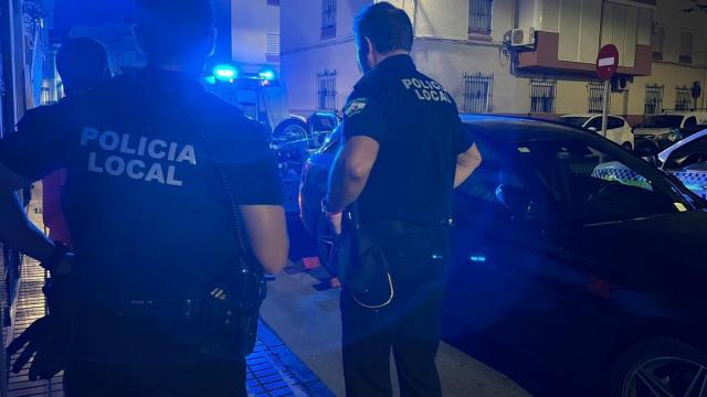 Agentes de la Policía Local de Sanlúcar de Barrameda.