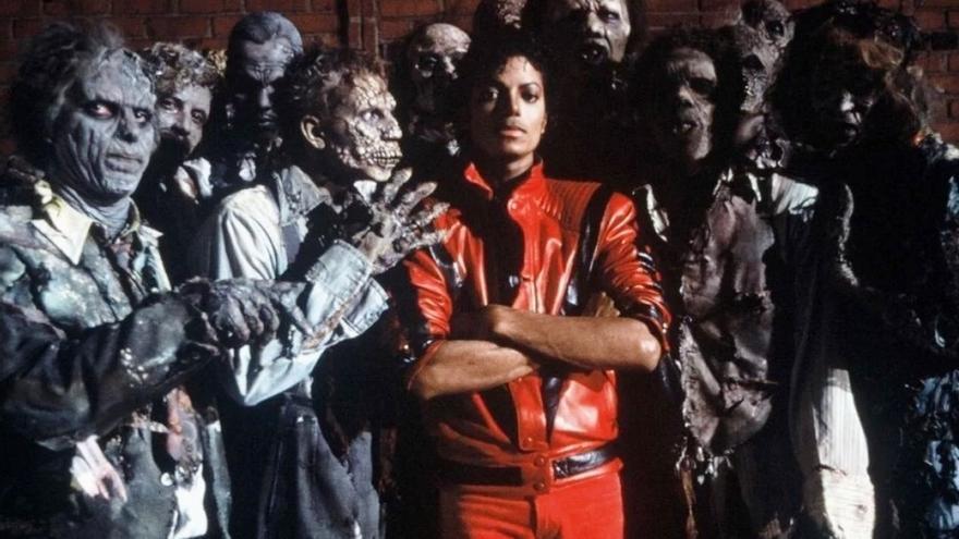 Michael Jackson en el videoclip de "Thriller"