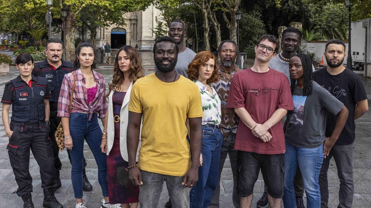 Protagonistas de la serie ‘Detective Touré’.