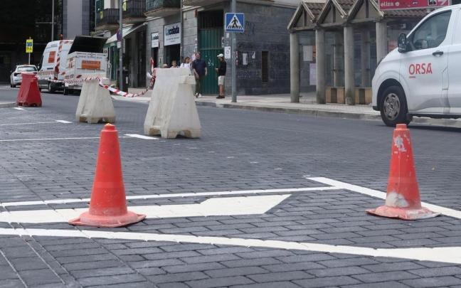 Trabajos de pintado en Pelotari Kalea.
