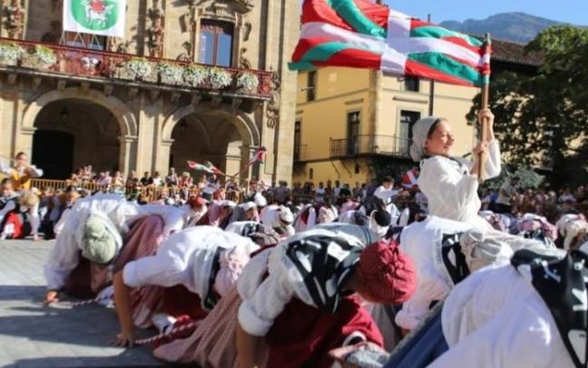 Un animado y especial Haurren Eguna en Oñati