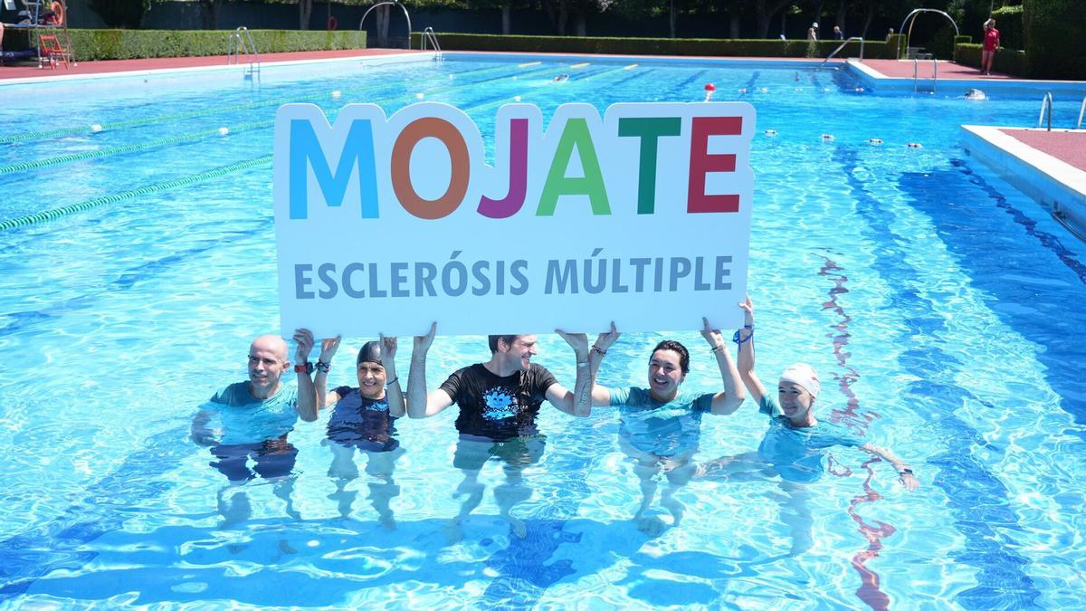 Campaña de apoyo a la investigación de la esclerosis múltiple en 2024.
