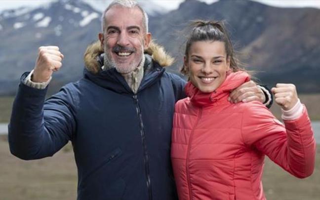 Patxi Alonso y Lur Errekondo. / EITB Patxi Alonso y Lur Errekondo.