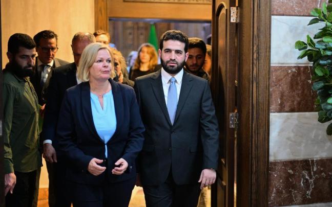 Los ministros de Interior de Alemania y Austria, Nancy Faeser y Gerhard Karner / E.P. Los ministros de Interior de Alemania y Austria, Nancy Faeser y Gerhard Karner