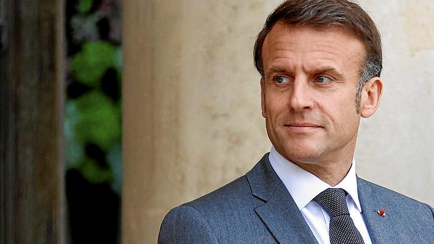 El presidente de Francia, Emmanuel Macron.