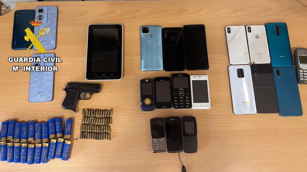 Efectos intervenidos en el marco de la operación 'Bucheron'