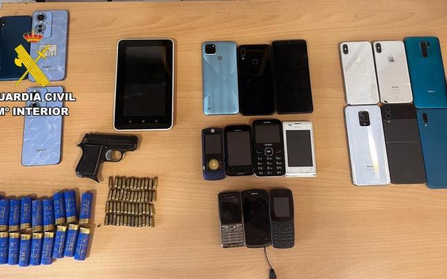 Efectos intervenidos en el marco de la operación 'Bucheron' / Guardia Civil Efectos intervenidos en el marco de la operación 'Bucheron'