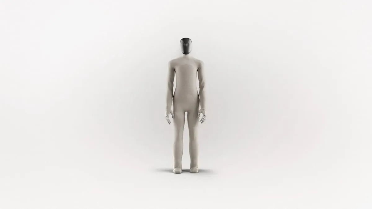El robot NEO Gamma en una imagen de cuerpo entero.