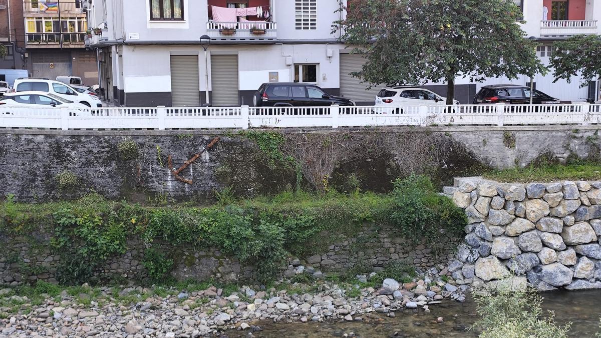 Aingurasutegi, donde se ubicaron la fragua y el embarcadero