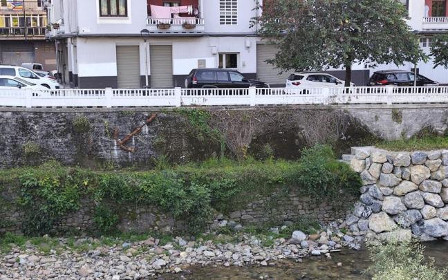 Aingurasutegi, donde se ubicaron la fragua y el embarcadero