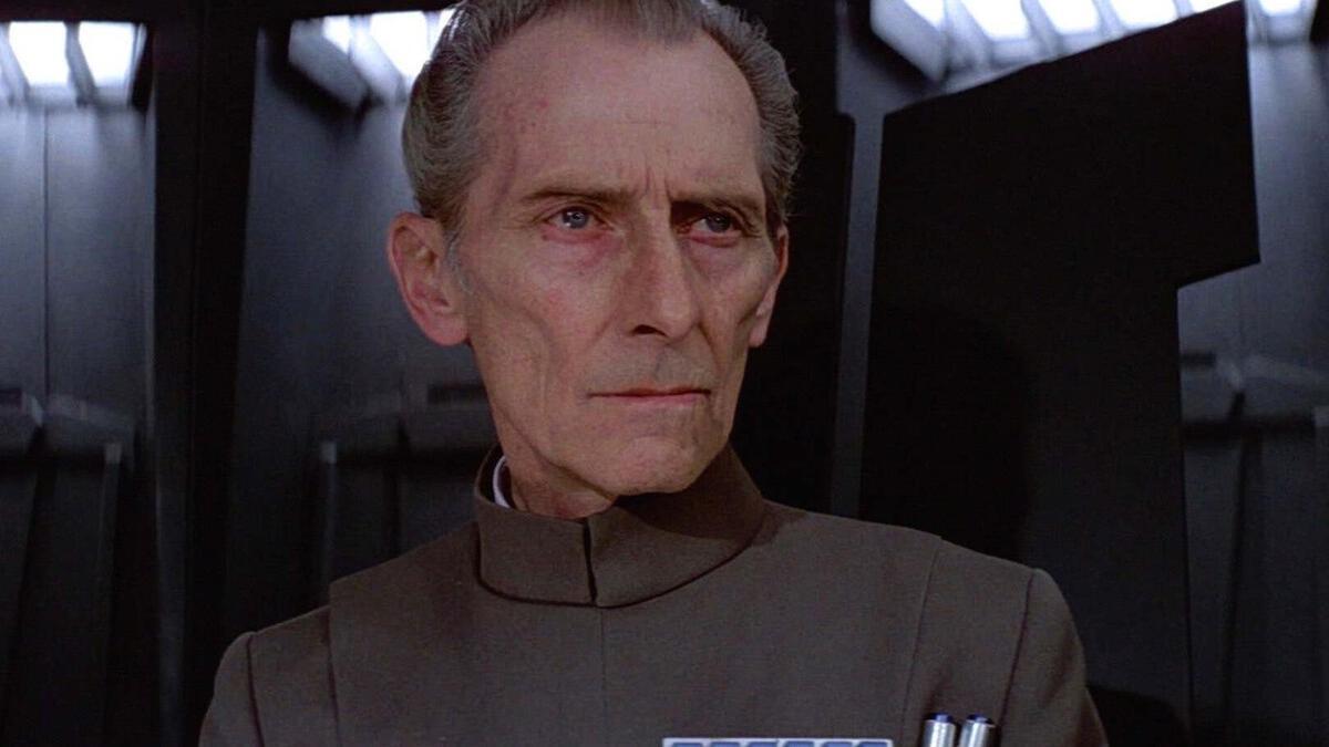 Peter Cushing, en 'Episodio IV: Una nueva esperanza'.